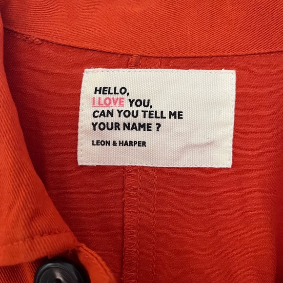 Super cute orange jacket by Leon & Harper! 🧡🍊 - Picture 6 of 10